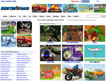Tablet Screenshot of addicting2games.com